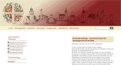 Desktop Screenshot of kath-bretten.de